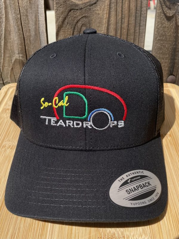 SCT Black Trucker Hat